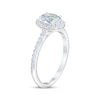 Thumbnail Image 1 of THE LEO First Light Diamond Oval-Cut Engagement Ring 1-1/4 ct tw 14K White Gold
