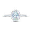 Thumbnail Image 2 of THE LEO First Light Diamond Oval-Cut Engagement Ring 1-1/4 ct tw 14K White Gold
