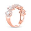 Thumbnail Image 2 of Pear-Shaped Diamond Anniversary Band 1-1/2 ct tw 14K Rose Gold