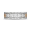 Thumbnail Image 3 of Men's Neil Lane Artistry Lab-Grown Diamond Wedding Band 1-1/2 ct tw 14K Two-Tone Gold