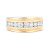 Thumbnail Image 3 of Men's Diamond Channel Wedding Band 1 ct tw 10K Yellow Gold