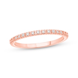 Adore Diamond Wedding Band 1/20 ct tw 10K Rose Gold