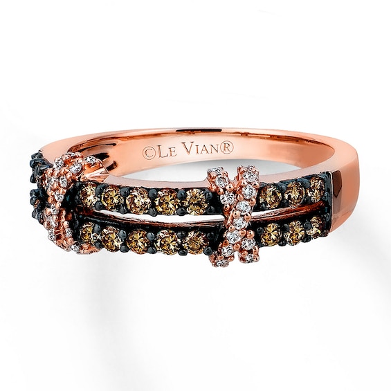 Le Vian Chocolate Diamonds 1/2 carat tw Ring 14K Gold