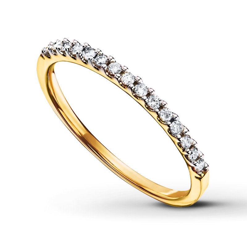 Main Image 1 of Diamond Anniversary Band 1/6 ct tw Round-cut 14K Yellow Gold