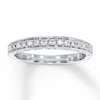 Thumbnail Image 0 of Diamond Anniversary Ring 1/5 ct tw Round-cut 14K White Gold