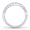 Thumbnail Image 2 of Diamond Anniversary Band 1-1/6 ct tw Round-cut 14K White Gold