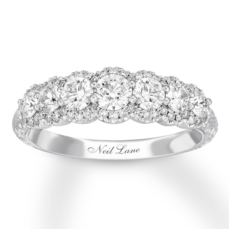 Main Image 1 of Neil Lane Bridal Diamond Anniversary Band 1 ct tw 14K White Gold