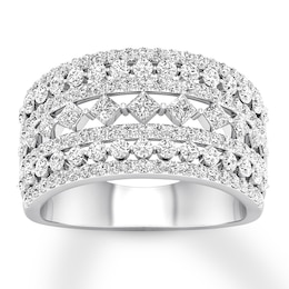 Adore Diamond Anniversary Band 1-1/3 ct tw 14K White Gold