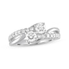 Thumbnail Image 1 of Ever Us Two-Stone Diamond Ring 1 ct tw Round-cut 14K White Gold