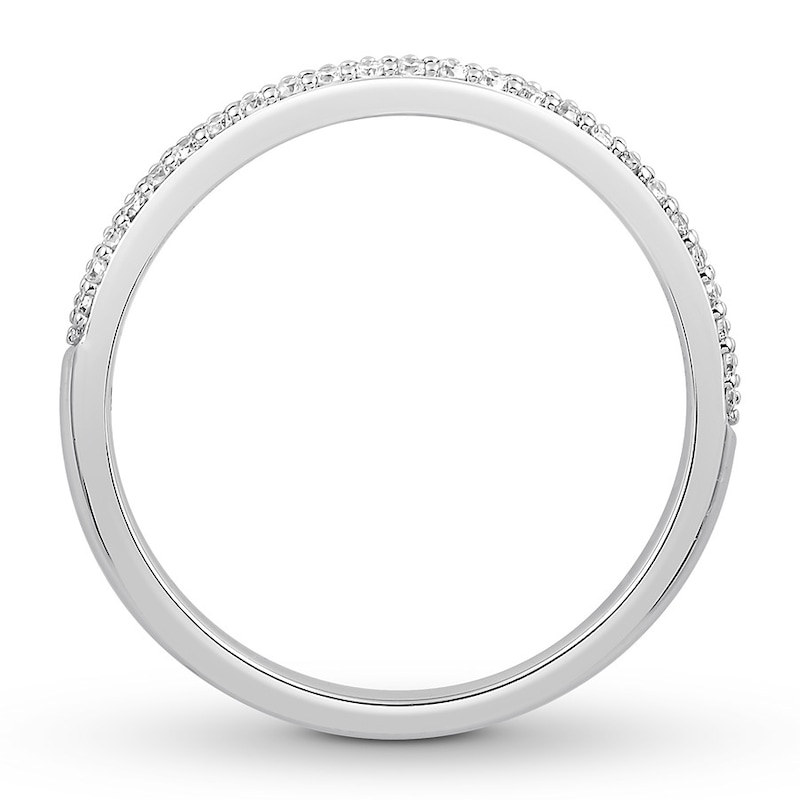 Main Image 2 of Diamond Anniversary Band 1/4 ct tw Round-cut 14K White Gold