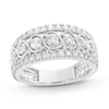 Thumbnail Image 1 of Diamond Anniversary Band 1 ct tw Round-cut 10K White Gold