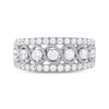 Thumbnail Image 4 of Diamond Anniversary Band 1 ct tw Round-cut 10K White Gold