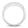 Thumbnail Image 2 of Diamond Contour Ring 1/5 ct tw Round-cut 14K White Gold