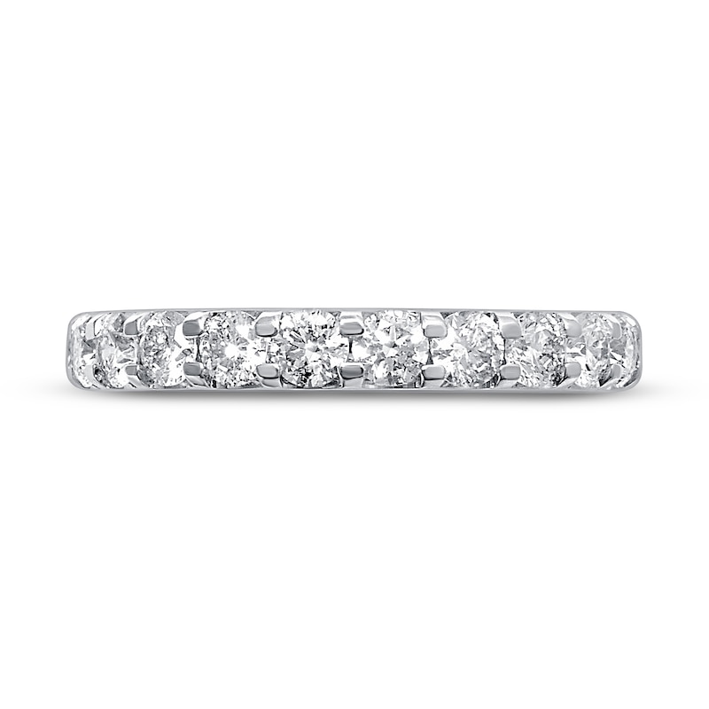 Main Image 3 of Diamond Anniversary Eternity Band 2 ct tw Round-cut 14K White Gold