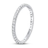 Thumbnail Image 2 of Diamond Anniversary Eternity Band 1/2 ct tw Round-cut 14K White Gold