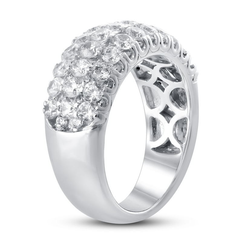 Main Image 2 of Lab-Grown Diamonds by KAY Anniversary Ring 2-1/2 ct tw 14K White Gold