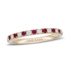 Thumbnail Image 1 of Neil Lane Ruby & Diamond Anniversary Ring 1/5 ct tw 14K Yellow Gold