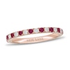 Thumbnail Image 1 of Neil Lane Ruby & Diamond Anniversary Ring 1/5 ct tw 14K Rose Gold