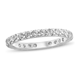 Diamond Sizeable Eternity Band 1 ct tw Round-cut 14K White Gold