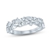 Thumbnail Image 1 of Monique Lhuillier Bliss Diamond Wedding Band 1-1/4 ct tw Pear & Round-cut 18K White Gold