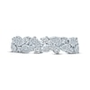 Thumbnail Image 3 of Monique Lhuillier Bliss Diamond Wedding Band 1-1/4 ct tw Pear & Round-cut 18K White Gold