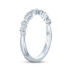 Thumbnail Image 2 of Monique Lhuillier Bliss Diamond Wedding Band 1/2 ct tw Marquise & Round-cut 18K White Gold