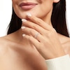 Thumbnail Image 5 of Monique Lhuillier Bliss Diamond Wedding Band 1/2 ct tw Marquise & Round-cut 18K White Gold