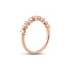 Thumbnail Image 2 of Diamond Anniversary Ring 1/2 ct tw Oval-cut 10K Rose Gold