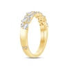 Thumbnail Image 2 of Monique Lhuillier Bliss Diamond Anniversary Band 3/4 ct tw Pear & Round-cut 18K Yellow Gold