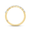 Thumbnail Image 4 of Monique Lhuillier Bliss Diamond Anniversary Band 3/4 ct tw Pear & Round-cut 18K Yellow Gold