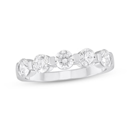 Adore Round-Cut Diamond Anniversary Band 1-1/4 ct tw 14K White Gold