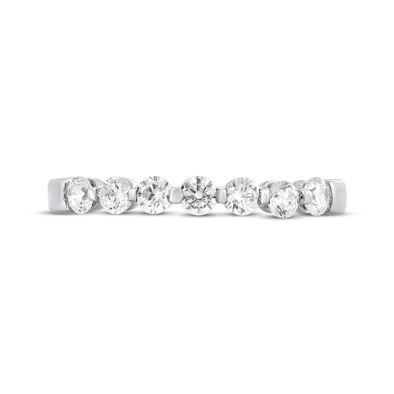 Main Image 3 of Diamond Seven-Stone Anniversary Band 1/2 ct tw 14K White Gold