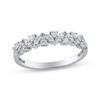 Thumbnail Image 1 of Diamond Marquise-Frame Anniversary Ring 1/3 ct tw 14K White Gold