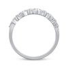 Thumbnail Image 2 of Diamond Marquise-Frame Anniversary Ring 1/3 ct tw 14K White Gold