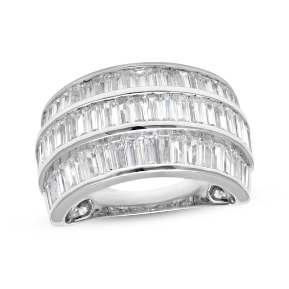 Lab-Created Diamonds by KAY Baguette-Cut Ring 2 ct tw 10K White Gold