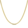 Thumbnail Image 1 of Solid Miami Cuban Curb Chain Necklace 3.3mm 14K Yellow Gold 22&quot;