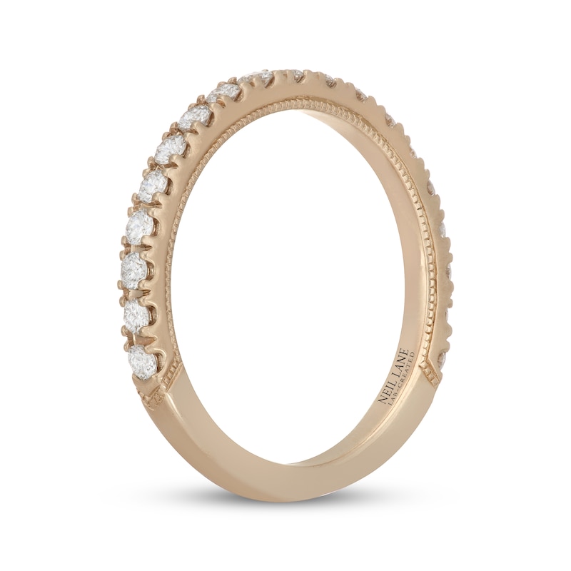 Main Image 2 of Neil Lane Artistry Lab-Grown Diamond Wedding Band 1/2 ct tw 14K Yellow Gold