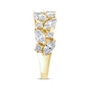 Thumbnail Image 2 of Marquise & Round-Cut Diamond Alternating Anniversary Ring 2 ct tw 14K Yellow Gold