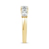 Thumbnail Image 2 of Princess-Cut Five-Stone Anniversary Ring 1-1/2 ct tw 14K Yellow Gold