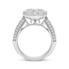 Thumbnail Image 1 of Lab-Grown Diamonds by KAY Round-Cut Halo Engagement Ring 3 ct tw 14K White Gold