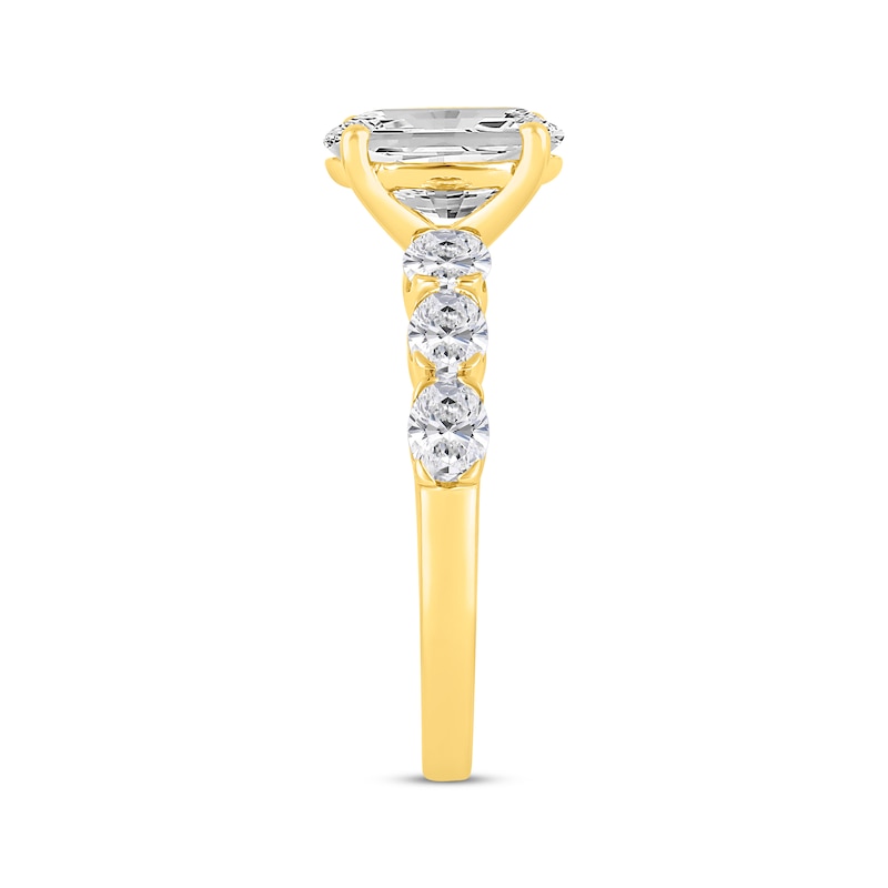 Lab-Grown Diamonds by KAY Oval-Cut Engagement Ring 2-1/2 ct tw 14K Yellow Gold