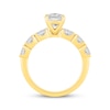 Thumbnail Image 3 of Lab-Grown Diamonds by KAY Oval-Cut Engagement Ring 2-1/2 ct tw 14K Yellow Gold