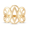 Thumbnail Image 3 of Openwork Angles Ring 10K Yellow Gold