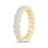 Thumbnail Image 2 of Monique Lhuillier Bliss Oval-Cut Lab-Grown Diamond Eternity Ring 3 ct tw 18K Yellow Gold