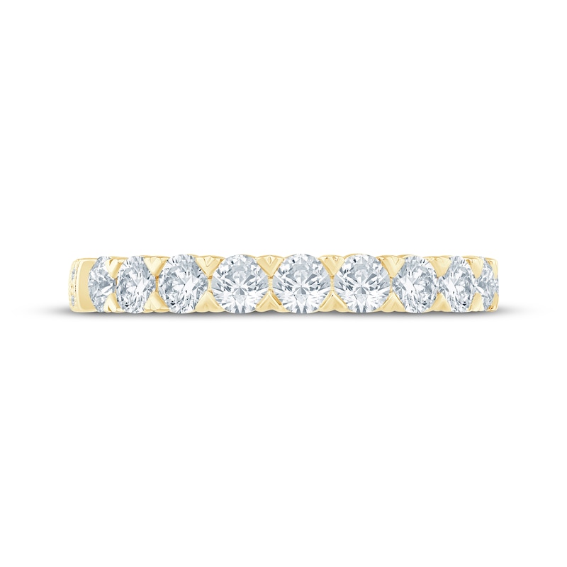 Main Image 4 of Monique Lhuillier Bliss Lab-Grown Diamond Eternity Ring 2 ct tw 18K Yellow Gold