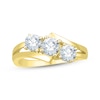 Thumbnail Image 1 of Diamond Three-Stone Anniversary Ring 1 ct tw 14K Yellow Gold