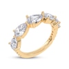 Thumbnail Image 2 of Lab-Grown Diamonds by KAY Pear-Shaped East-West Ring 2 ct tw 14K Yellow Gold