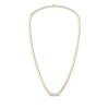 Thumbnail Image 2 of Men's Diamond Square Link Tennis Necklace 5 ct tw 10K Yellow Gold 20&quot;