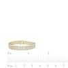 Thumbnail Image 5 of Diamond Alternating Twist Link Bracelet 3 ct tw 10K Yellow Gold 7&quot;