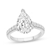 Thumbnail Image 1 of Lab-Grown Diamonds by KAY Pear-Shaped Engagement Ring 3-1/2 ct tw 14K White Gold